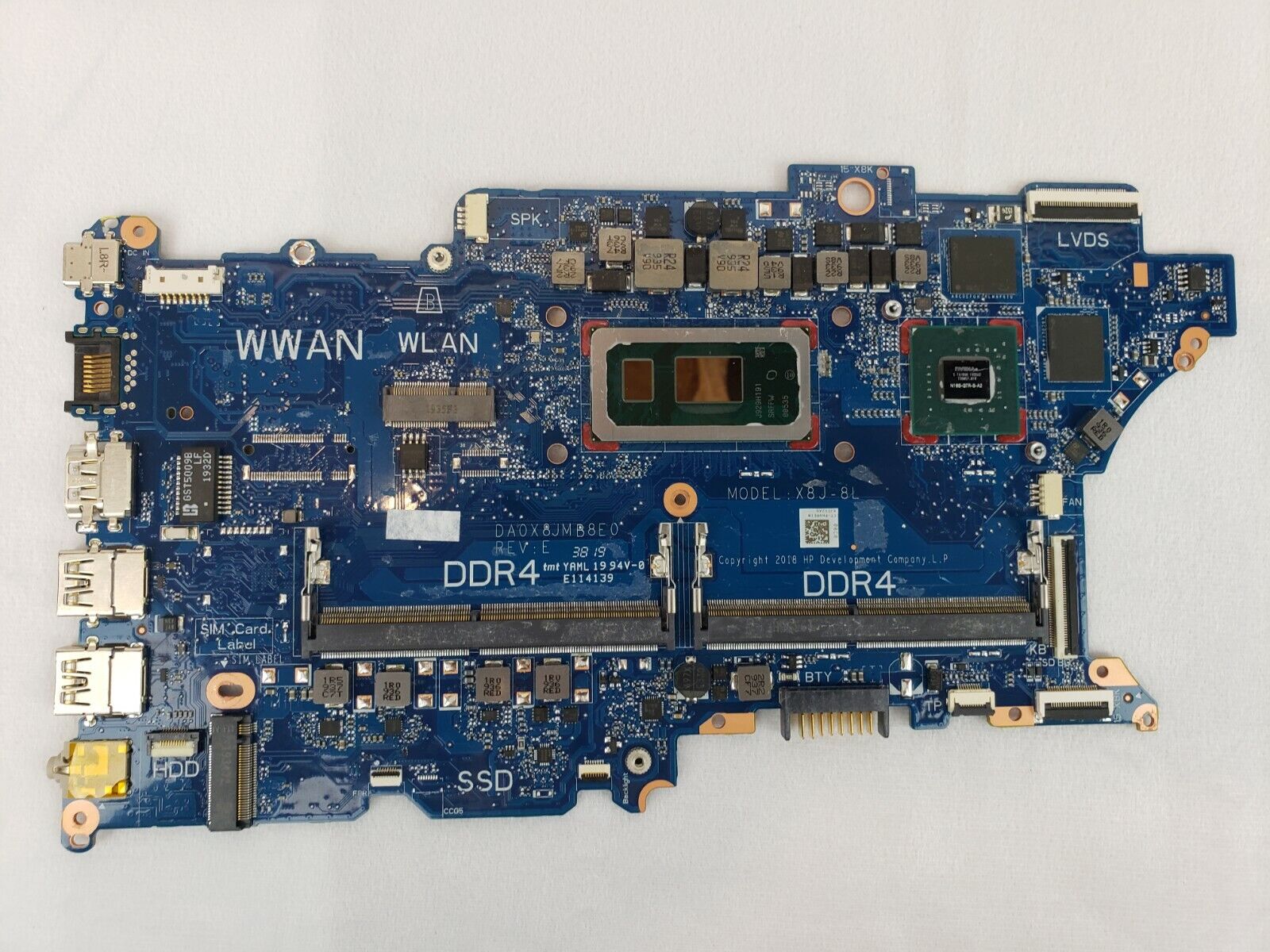 Mainboard Dùng Cho Laptop Hp Probook 450g6 I7 Th8 7082